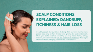 Scalp Conditions Explained: Dandruff, Itchiness & Hair Loss